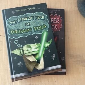 LAST CHANCE Set/2 Origami Star Wars Book Bundle NWT Age 7+ Kid Hardcover Fiction